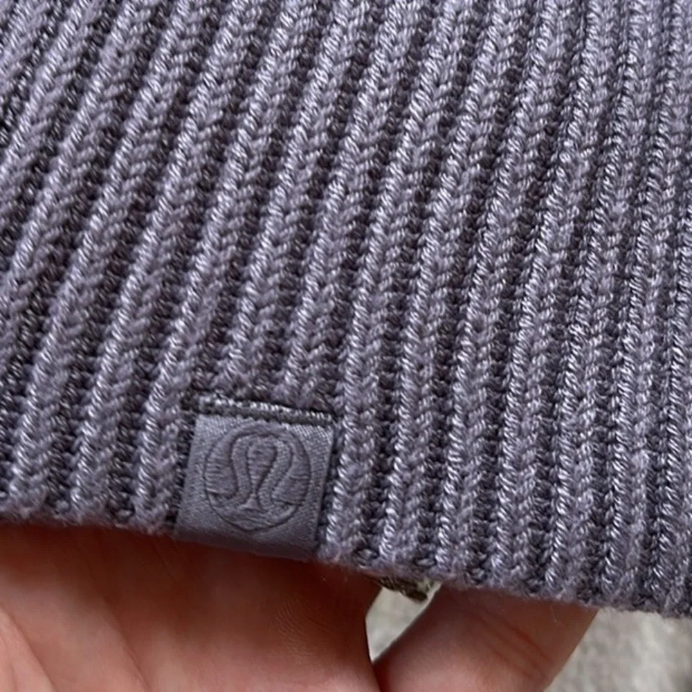 Lululemon Double Knit Sweater Hoodie Dusky Lavender